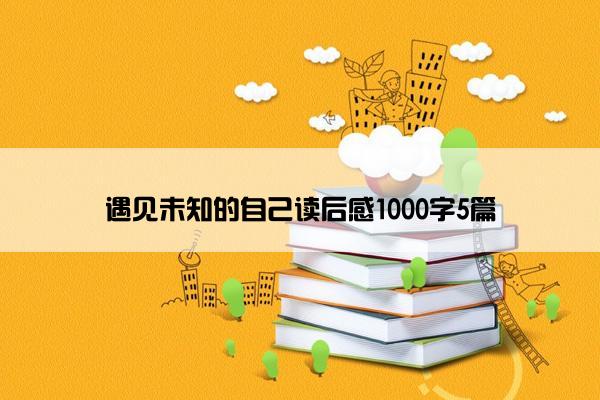 遇见未知的自己读后感1000字5篇