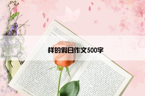 別样的假日作文500字