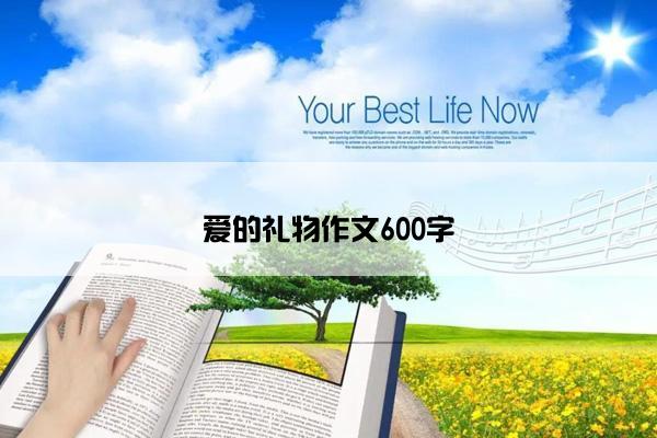 爱的礼物作文600字