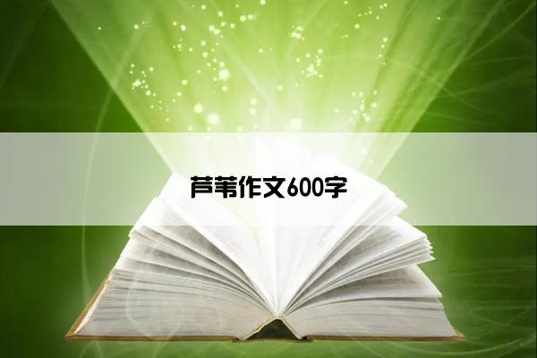 芦苇作文600字