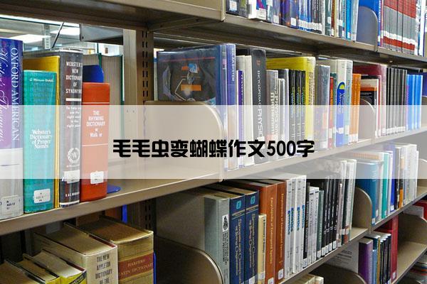 毛毛虫变蝴蝶作文500字