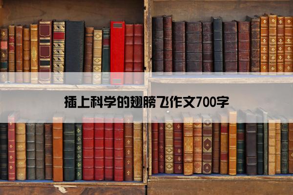 插上科学的翅膀飞作文700字