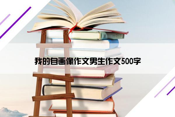 我的自画像作文男生作文500字