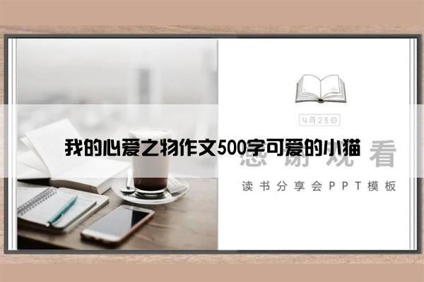 我的心爱之物作文500字可爱的小猫
