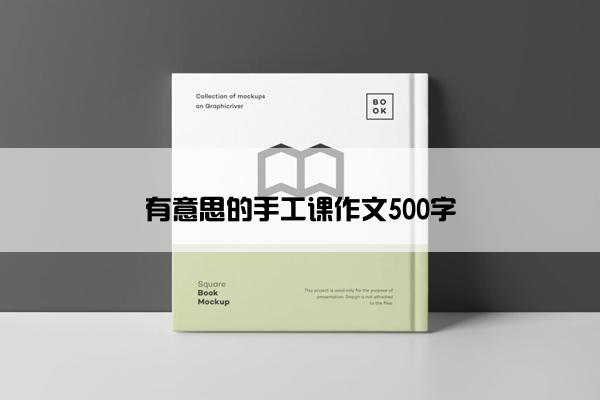 有意思的手工课作文500字