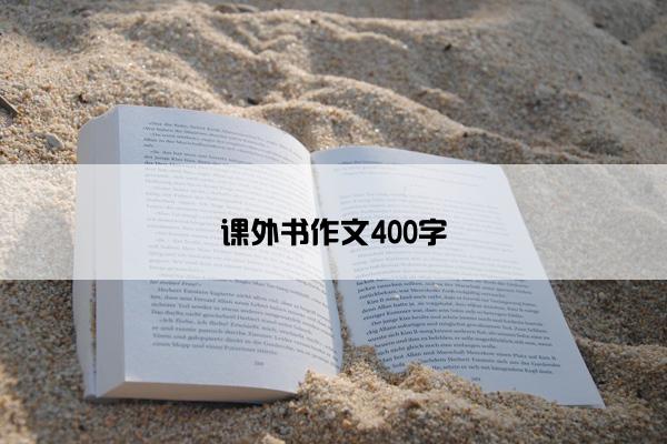 课外书作文400字