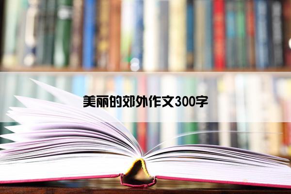 美丽的郊外作文300字