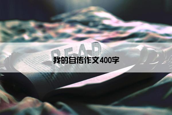 我的自传作文400字