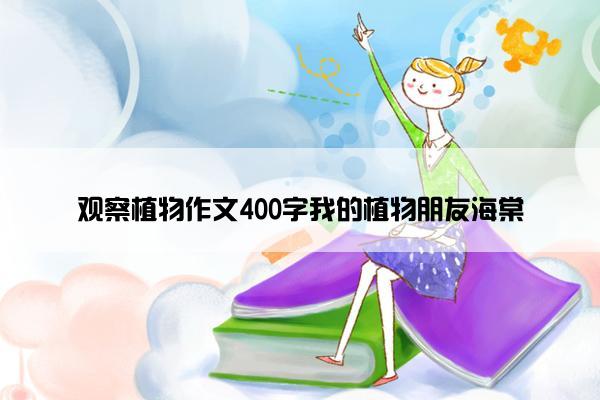 观察植物作文400字我的植物朋友海棠