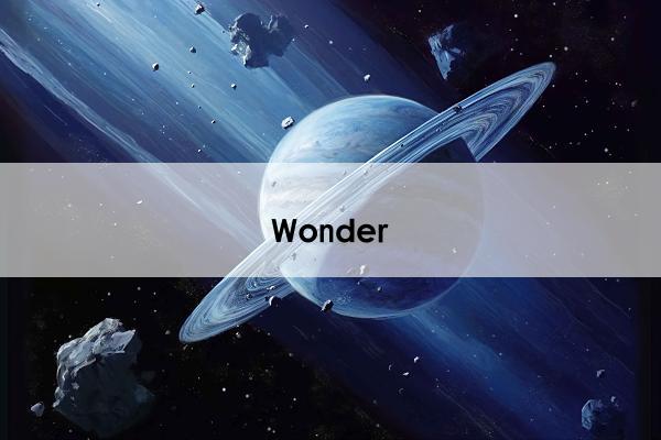 Wonder