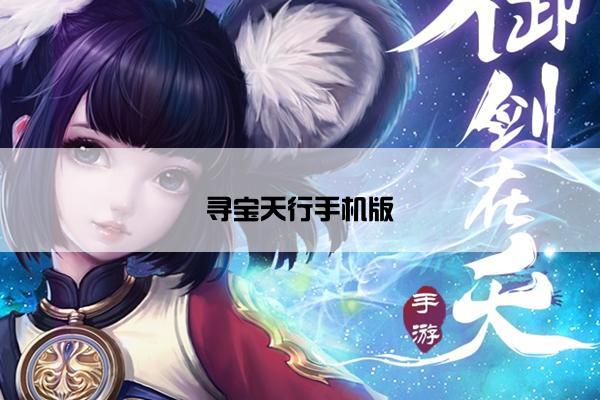 寻宝天行手机版