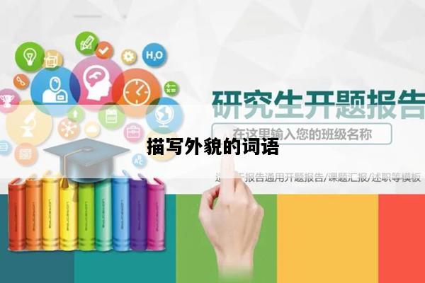 描写外貌的词语