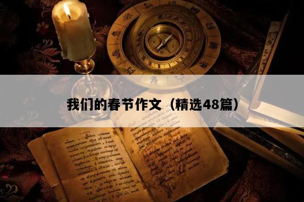 我们的春节作文（精选48篇）