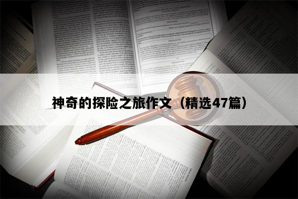 神奇的探险之旅作文（精选47篇）