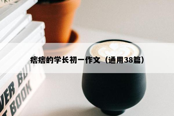 痞痞的学长初一作文（通用38篇）