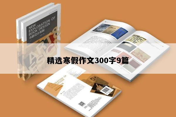 精选寒假作文300字9篇