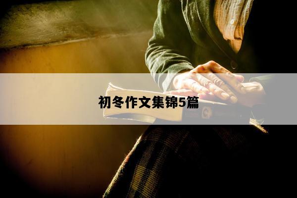 初冬作文集锦5篇