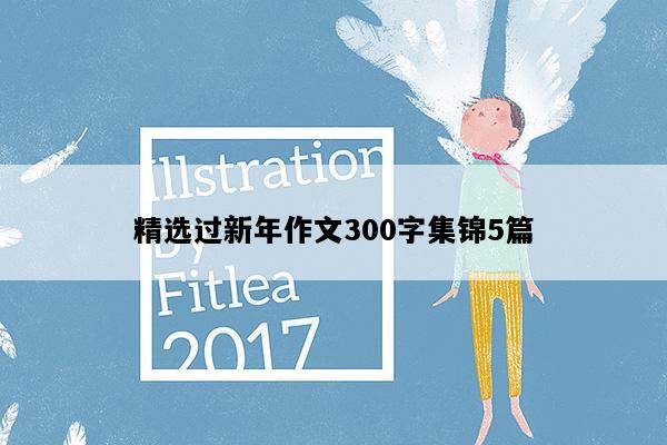 精选过新年作文300字集锦5篇
