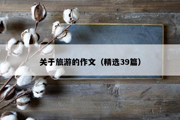 关于旅游的作文（精选39篇）