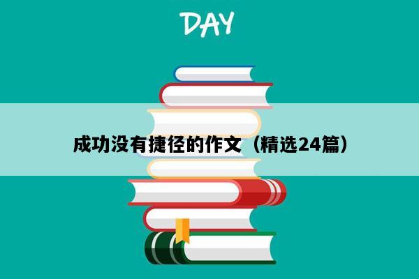 成功没有捷径的作文（精选24篇）