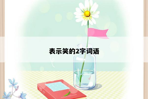 表示笑的2字词语