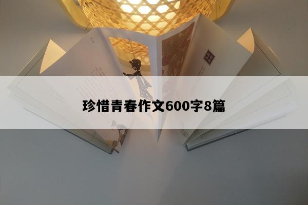 珍惜青春作文600字8篇