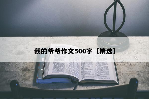我的爷爷作文500字【精选】