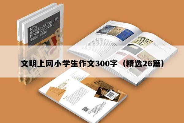 文明上网小学生作文300字（精选26篇）