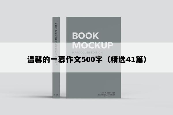 温馨的一幕作文500字（精选41篇）