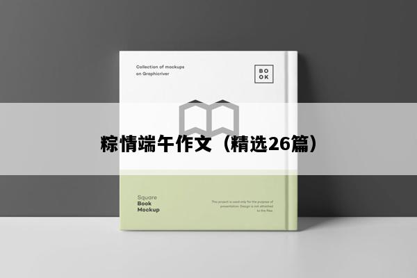 粽情端午作文（精选26篇）