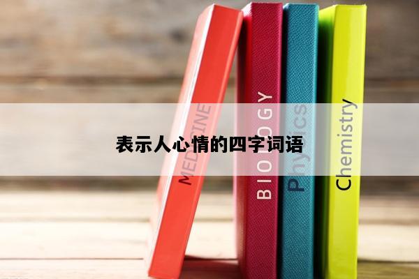 表示人心情的四字词语