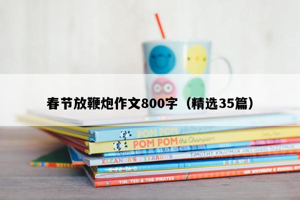 春节放鞭炮作文800字（精选35篇）