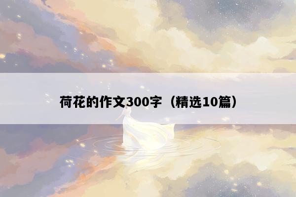 荷花的作文300字（精选10篇）