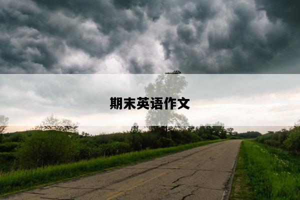 期末英语作文