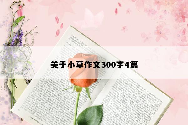 关于小草作文300字4篇