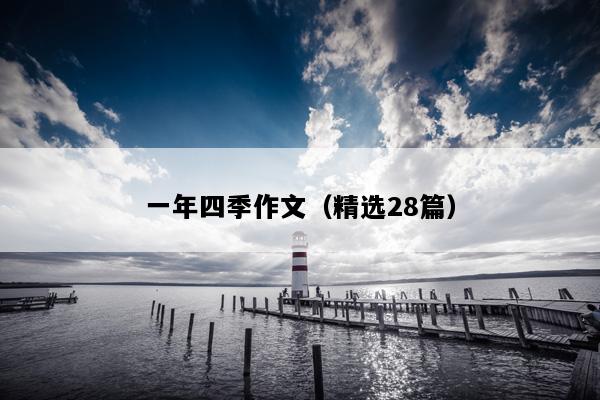 一年四季作文（精选28篇）