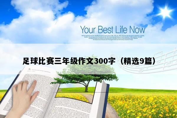 足球比赛三年级作文300字（精选9篇）