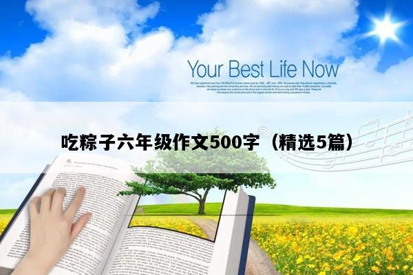 吃粽子六年级作文500字（精选5篇）