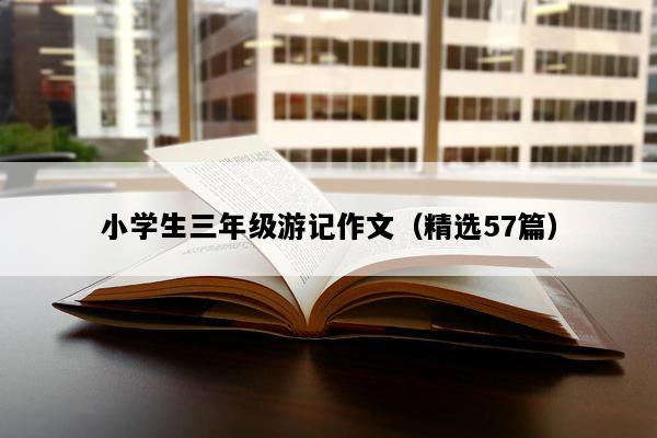 小学生三年级游记作文（精选57篇）