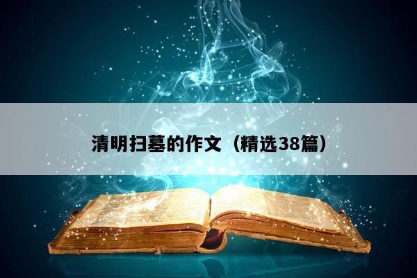 清明扫墓的作文（精选38篇）