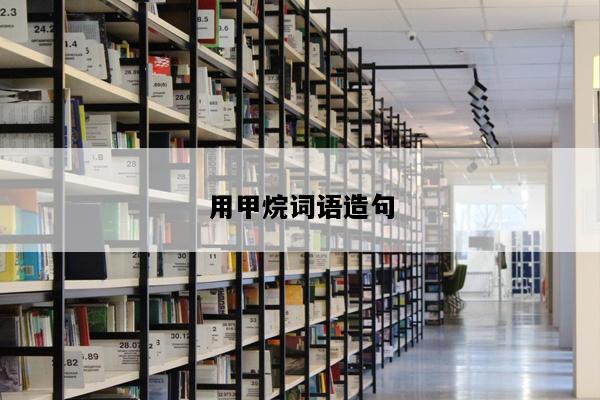 用甲烷词语造句